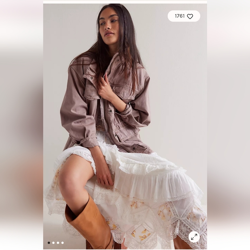 NWT- Free People We The Free Arya Utility Jacket